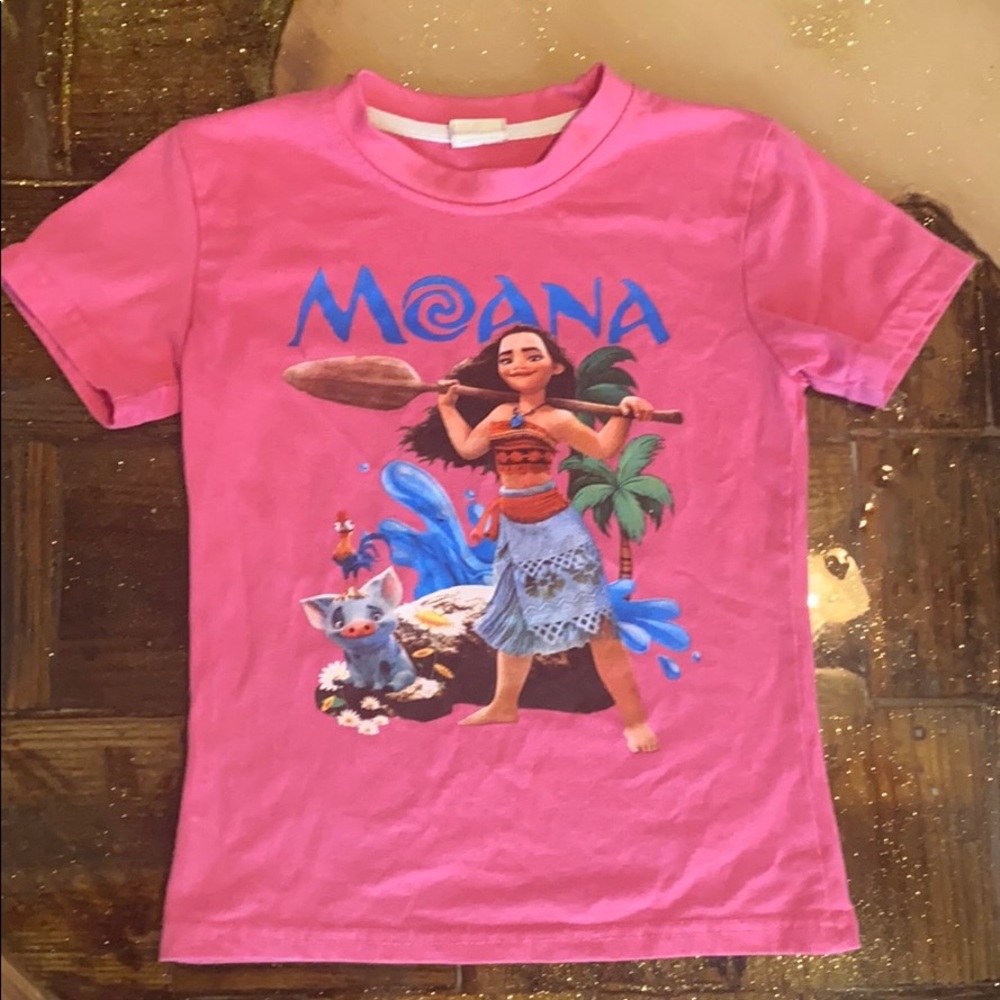 Pink Moana shirt